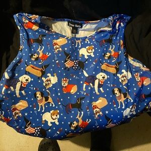 Patriotic Puppy Dress